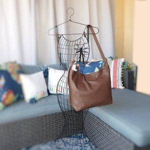 Paolina Genuine Leather Italian Hobo Handbag NEW